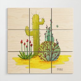 Desert Wood Wall Art