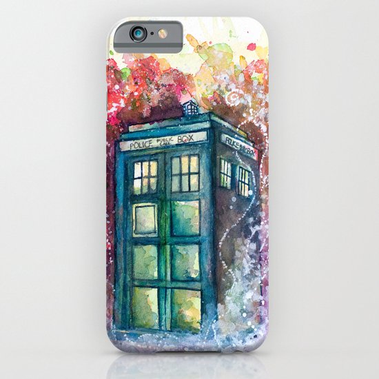 Doctor Who Tardis iPhone & iPod Case