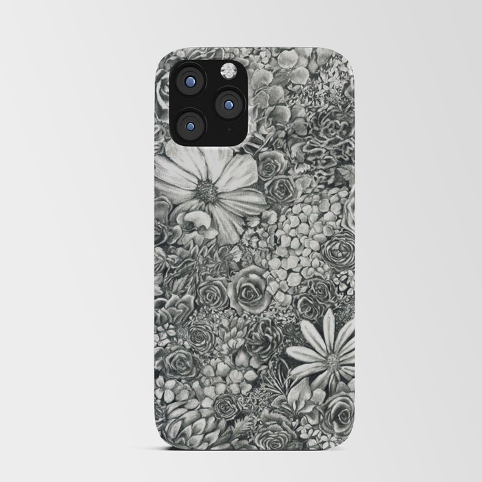 Boxed Flowers iPhone Card Case
