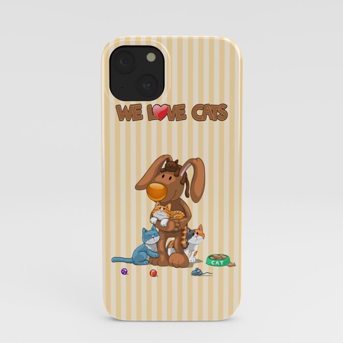 Rabbit catlover iPhone Case