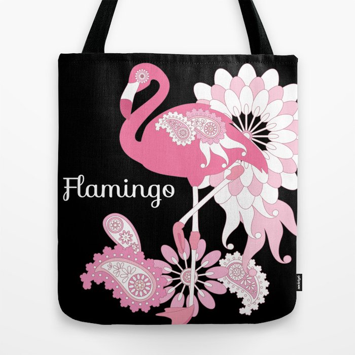 Work InterestPrint Pink Flamingos Business Satchel Crossbody for Travel Lotus Flowers Saddle Bag 