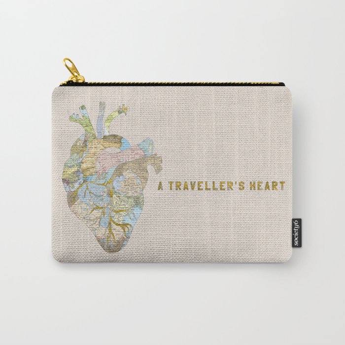 A Traveller's Heart (UK) Carry-All Pouch