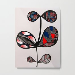 Efflorescent 1 Metal Print | Illustration, Pattern, Nature 