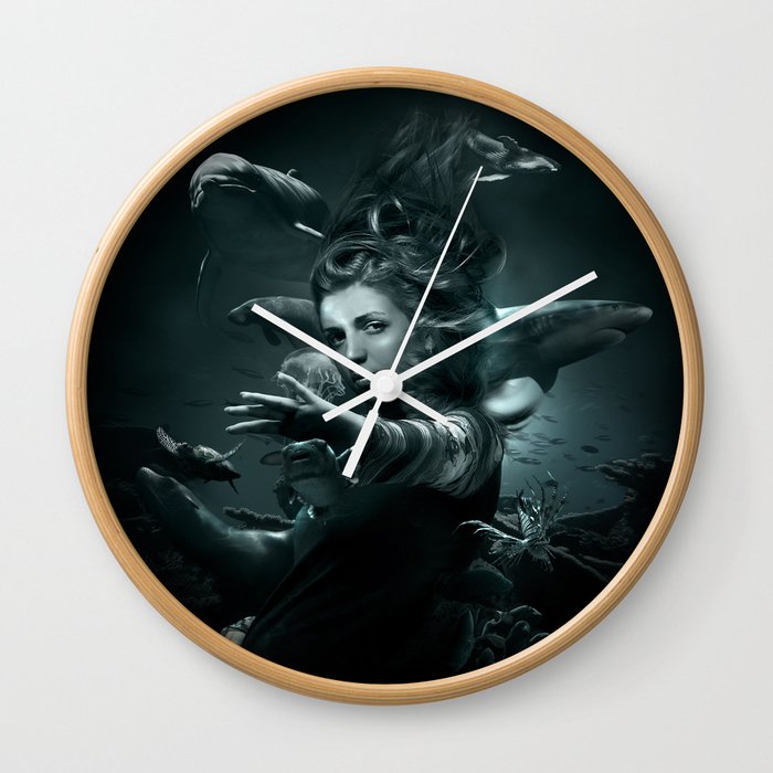 Force of Nature Wall Clock