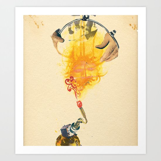 Mingadigm | Feel Me Art Print