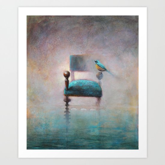 the muse Art Print