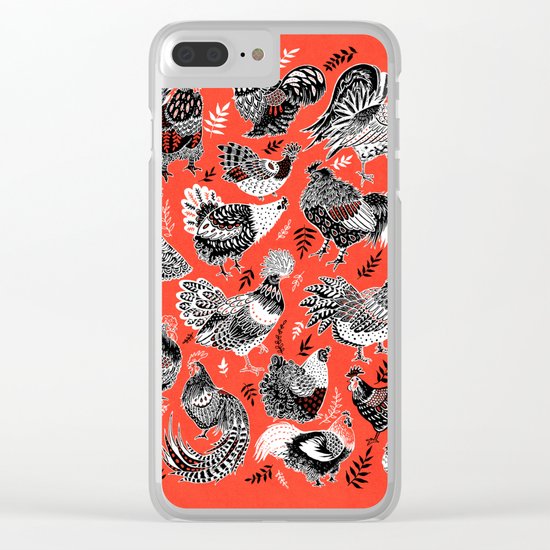 Lil Cluckers Clear iPhone Case