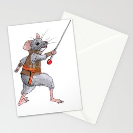 Little Warrior Mouse Stationery Card