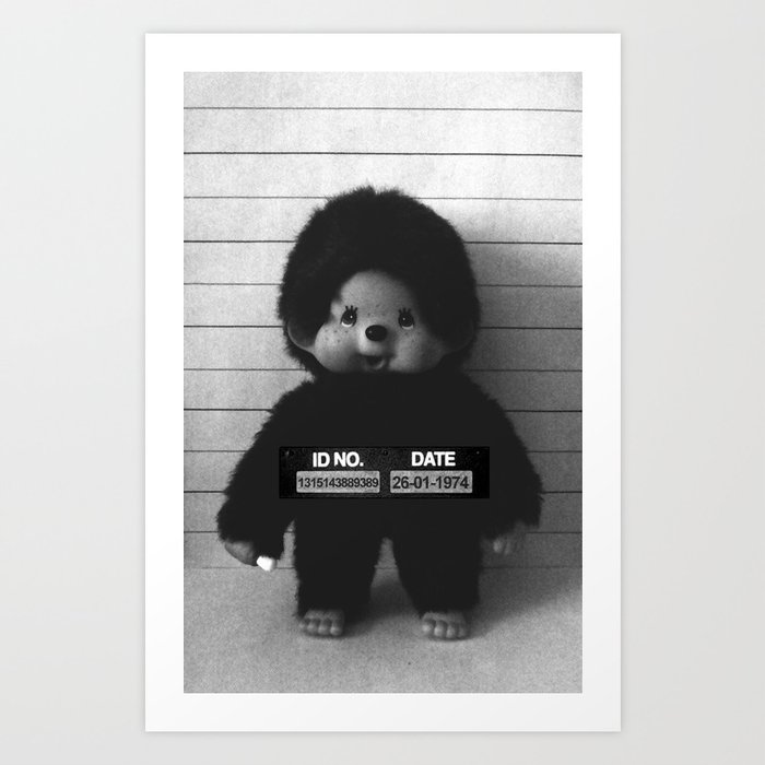 Monchhichi Lineup Art Print By Christophe Chiozzi Society6