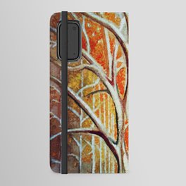 Fall Tree Leaves Android Wallet Case
