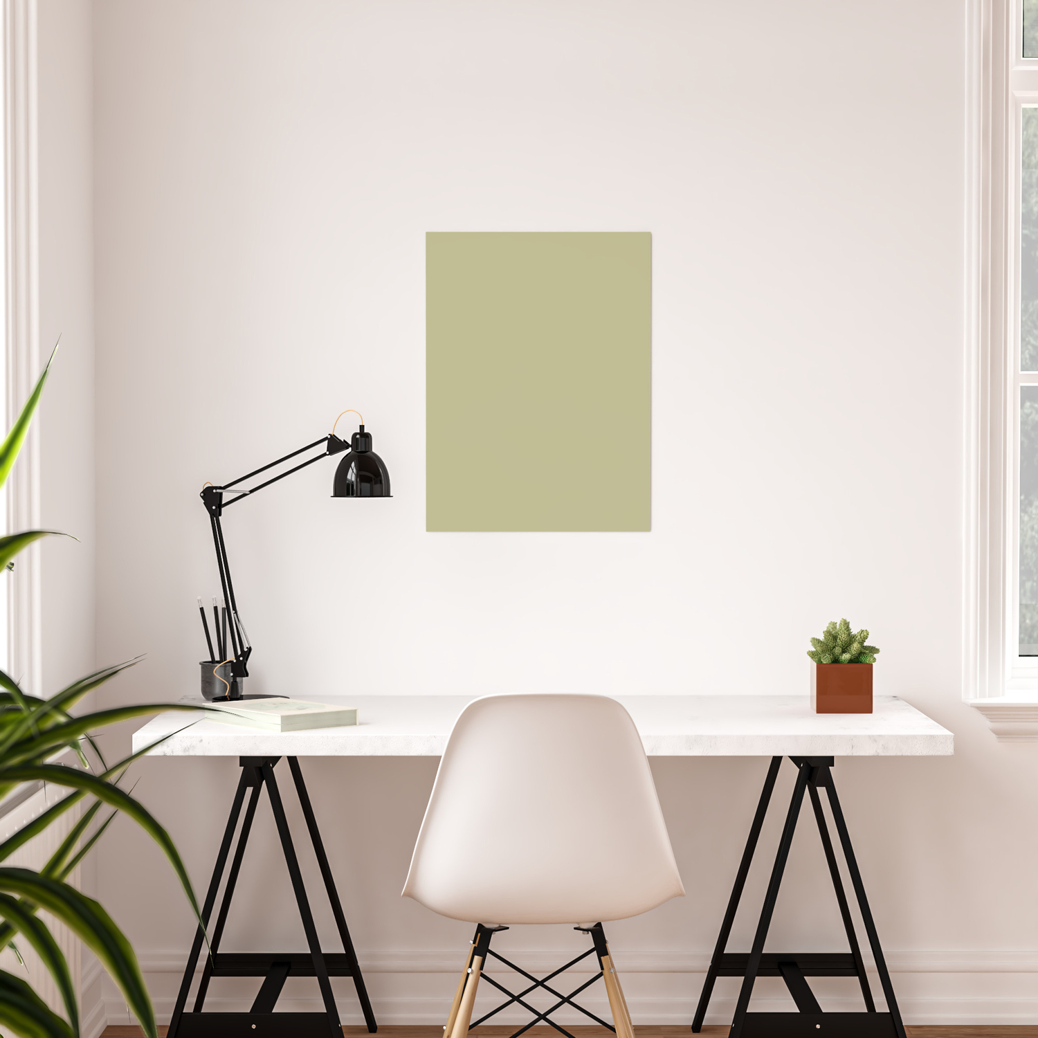 Earthy Mid Tone Pastel Green Solid Color Inspired By Behr Back To Nature Color Of The Year Poster By Simply Solids Solid Colors Single Shades Society6