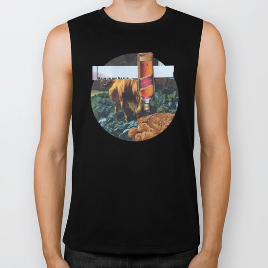 Kuh, Koller, Collage 2 Biker Tank