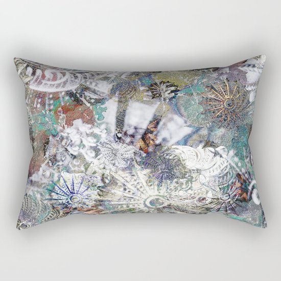 Messages from the Past Rectangular Pillow