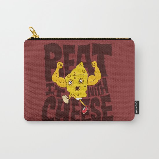 Beat it with Cheese Carry-All Pouch