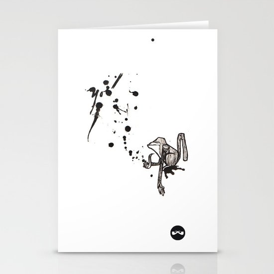 Pensive Primate. Stationery Cards