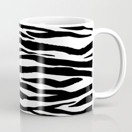 Zebra StripesPattern Black And White Mug
