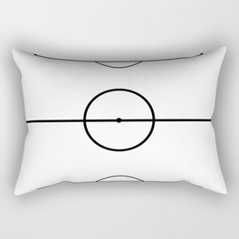 Soccer Field Rectangular Pillow
