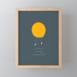 Sunnies Strongly Recommended Framed Mini Art Print