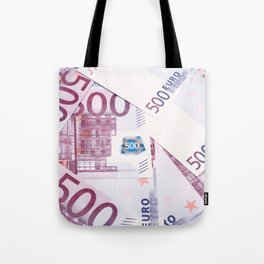 500 Euros bills Tote Bag