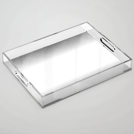 Black & White Channel Acrylic Tray