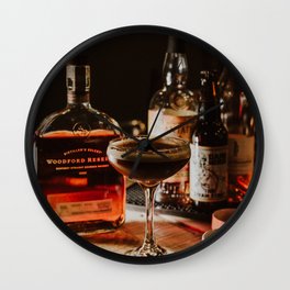 Woodford Reserve Cocktail Wall Clock