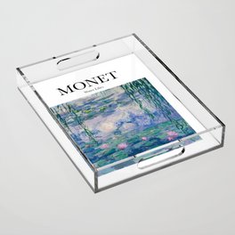 Monet - Water Lilies Acrylic Tray