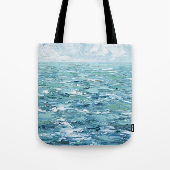 Stormy Seas Tote Bag