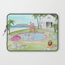 Wild Pool Party Laptop Sleeve