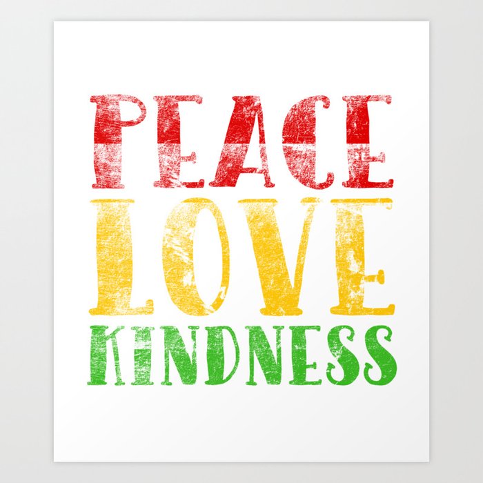 Peace Love Kindness Anti Bullying Stop Bullying Art Print By Teepsy Society6 Peace Love Kindness Anti Bullying Stop Bullying Art Print By Teepsy Society6