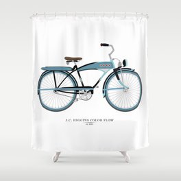 Vintage J.C. Higgins Bike Shower Curtain