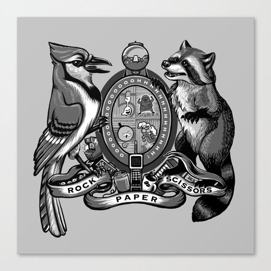 Regular Crest Canvas Print