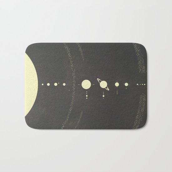 Solar System Bath Mat