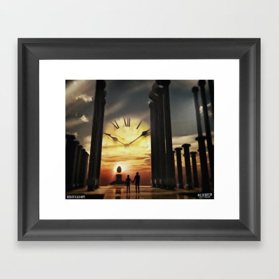 Until The End Of Time Framed Art Print