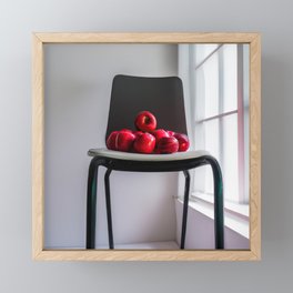 apple chair Framed Mini Art Print