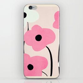 Minimal Abstract Flowers 33 iPhone Skin