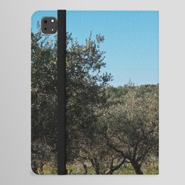 Olive trees in the Apulian landscape in autumn.  iPad Folio Case