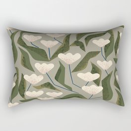 Snowdrops Rectangular Pillow