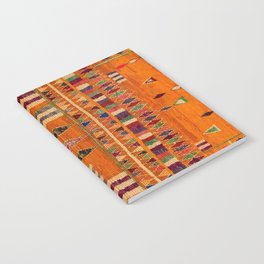 Orange Traditional Moroccan Design Notebook