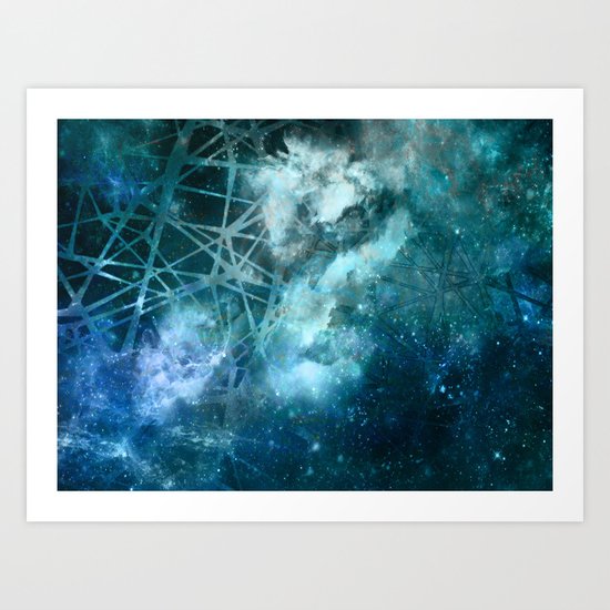 ε Aquarii Art Print