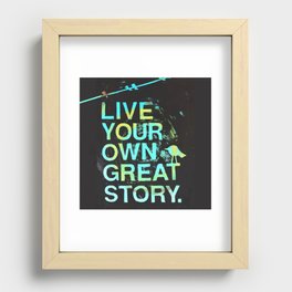 GREAT STORY Recessed Framed Print