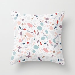 Terrazzo Design Nº1 Throw Pillow