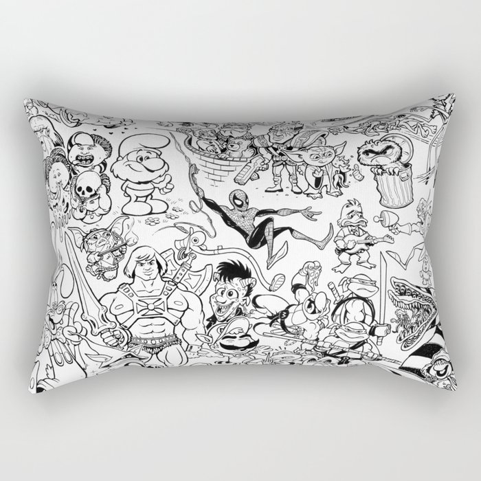 Inktober 2016 Rectangular Pillow