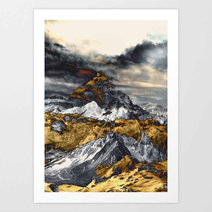 Gold Mountain Painting