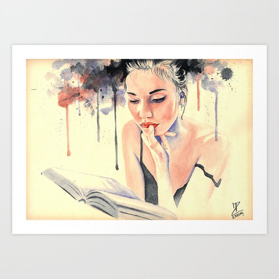 MoP_Book_02 Art Print