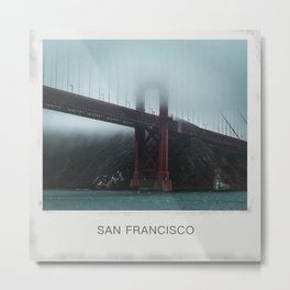 San Francisco Golden Gate Bridge Metal Print