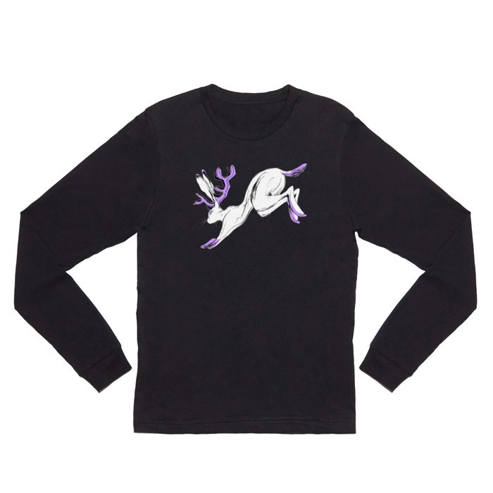 Jackalope - Lilac Long Sleeve T Shirt