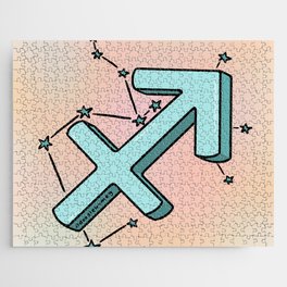 Sagittarius Symbol Jigsaw Puzzle