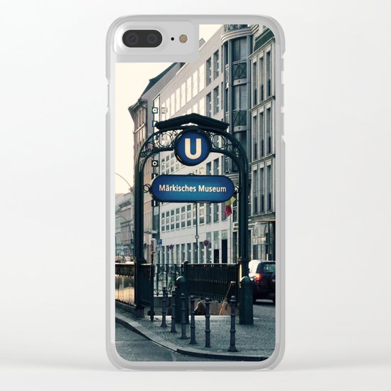 Subway 3 Clear iPhone Case