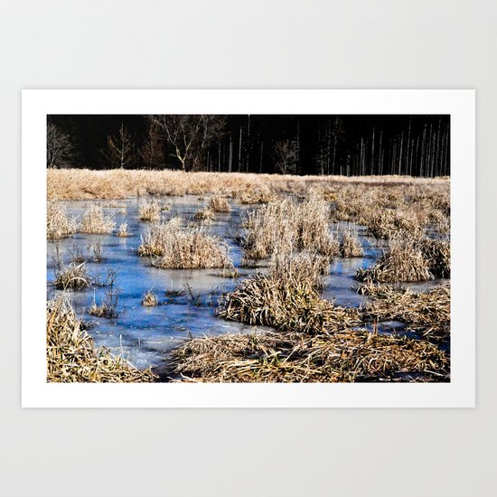 Swamped Art Print