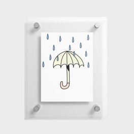 Umbrella Floating Acrylic Print